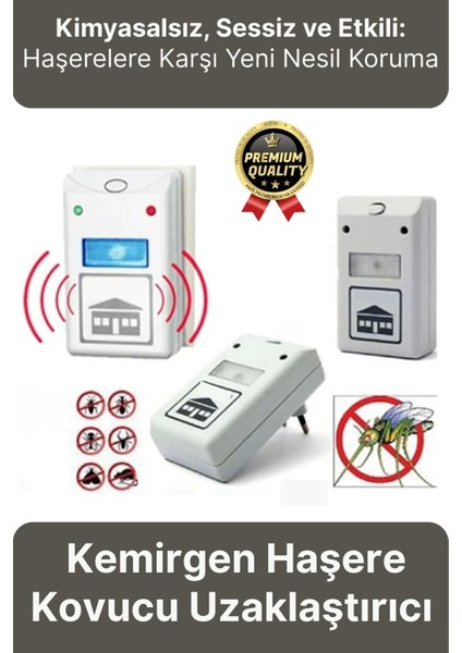 Yeni Böcek Savar Kimyasal Içermeyen 220V Elektronik Kemirgen Fare Haşere Sinek Kovucu Uzaklaştırıcı