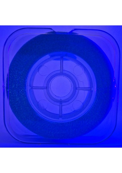 Ultraviyole Uv Neon Mavi Kristal Damla Çapari Simi Makarada