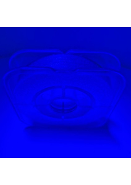 Ultraviyole Uv Neon Mavi Kristal Damla Çapari Simi Makarada