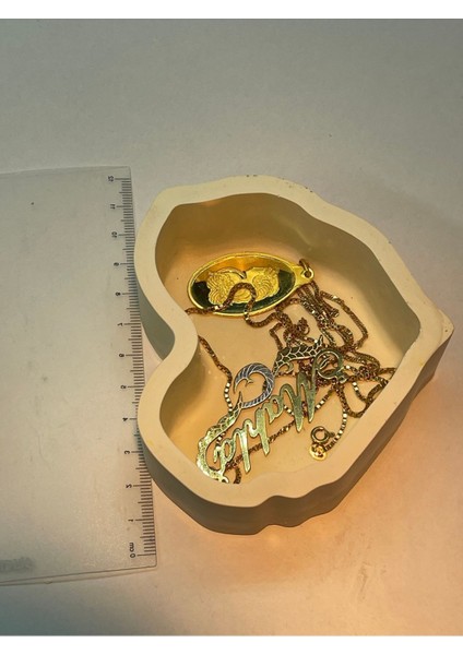 Kokulu Takı Kutusu, Şık ve Kullanışlı Saklama Çözümü, Sarı Renk Seçeneğiyle. modelleri