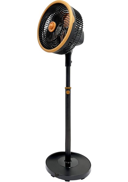Sirkülasyonlu Metal Kanatlı Vantilatör – Sessiz 3 Kademeli Ayaklı Fan 97CM 11 Inç 60W