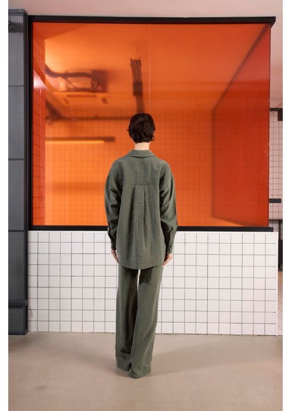 Beli Lastikli Istanbul Cepli Geniş Paça Kadın Pantolon indirimleri