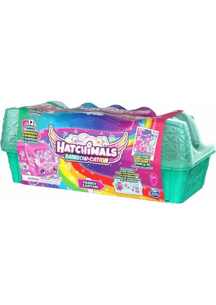 64445 Hatchimals Lama Ailesi Yumurta Kartonu