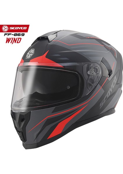 Full Face Kask FF-869 Wınd