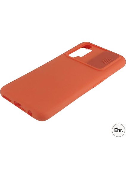 Realme 6 Pro Uyumlu Kamera Sürgülü Mat Silikon Kılıf modelleri