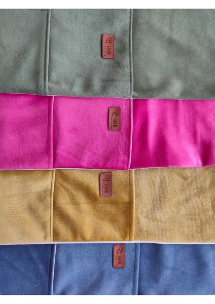 Yatak Yanı Yeşil Kadife Organizer - Şık ve Pratik Saklama Çözümü fırsatları