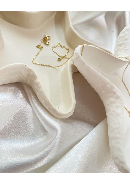 Beyaz Deniz Yıldızı Temalı Takı ve Mumluk Seti, Şık ve Zarif Tasarım. fiyatları