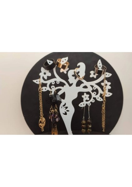 Kadın Şekilli Beyaz Takı Organizeri, Şık ve Düzenli Saklama Çözümü fiyatları