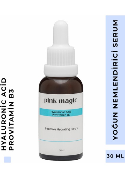 Yoğun Nemlendirici Hyaluronik Asit Serum - Canlandırıcı & Dolgunlaştırıcı