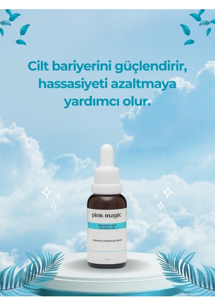 Yoğun Nemlendirici Hyaluronik Asit Serum - Canlandırıcı & Dolgunlaştırıcı