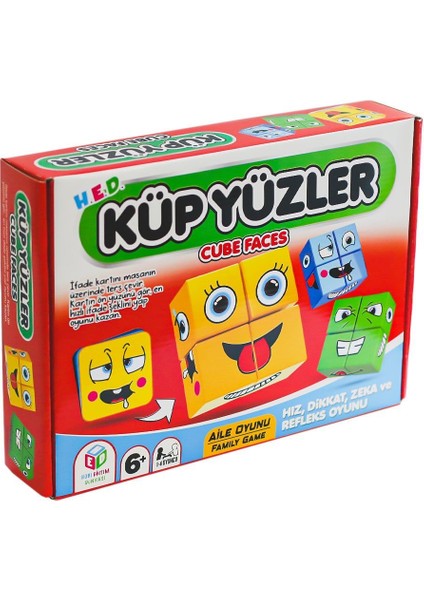 Hed 726 Küp Yüzler -Hobi Oyuncak