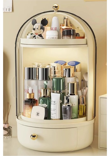 Döner Standlı, Çekmeceli ve Raflı Makyaj ve Kozmetik Düzenleyici fiyatları
