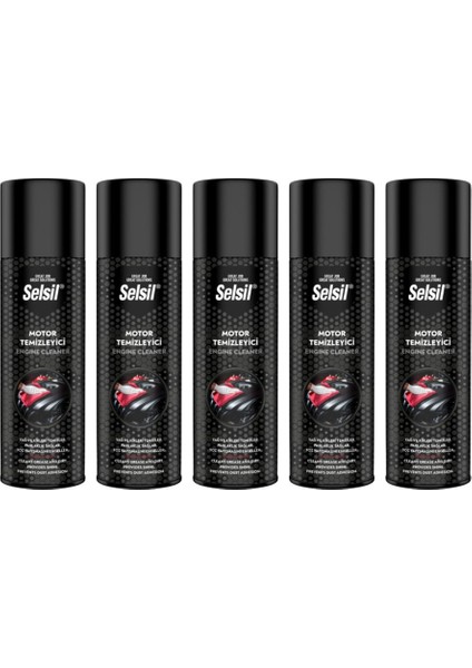 Motor Temizleme Sprey 500 ml 5 Adet