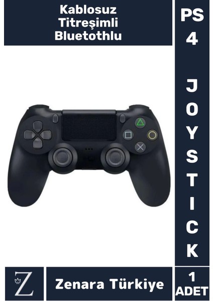 Doubleshock 4 Kablosuz Bluetooth Titreşimli Ps 4/pc Uyumlu Playstation 4 Wireless Joystick Oyun Kolu