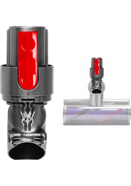 V7 V8 V10 V11 Elektrikli Süpürge Parçaları Için Doğrudan Tahrikli Emiş Başlığı Bağlantı Konnektörü Adaptörü Tornavida ile (Yurt Dışından)