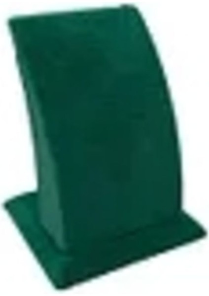 Yeşil Süet Kumaş Ayaklı 9/7 cm Küpe Sergileme Dekoru fırsatları