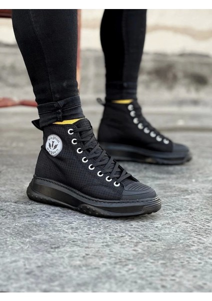 Litae TREND017 Kömür Erkek Yarım Bilek Casual Ayakkabı