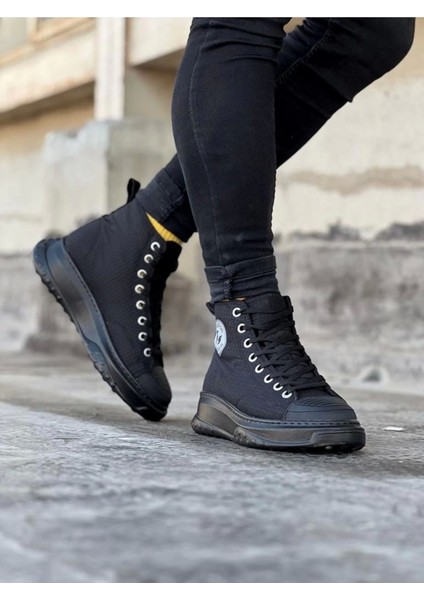Litae TREND017 Kömür Erkek Yarım Bilek Casual Ayakkabı