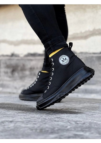 Litae TREND017 Kömür Erkek Yarım Bilek Casual Ayakkabı
