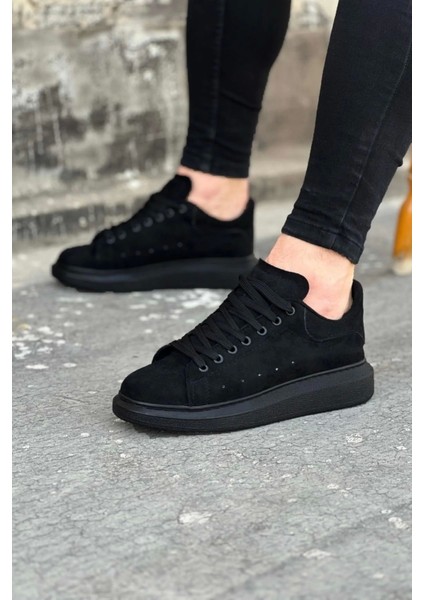 Litae TREND096 Kömür Süet Günlük Erkek Casual Ayakkabı