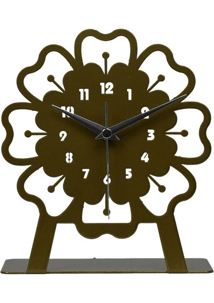 Şık Metal Lazer Kesim Masa Saati, Sessiz Mekanizma, Modern Tasarım fiyatları