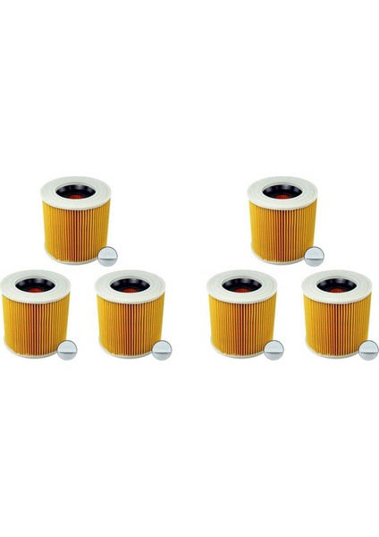6 Adet Elektrikli Süpürge Filtresi Wd3 Premium Wd2 Wd1 Mv3 Mv2 3 P Uzatma Kiti Ince Toza Karşı (Yurt Dışından)