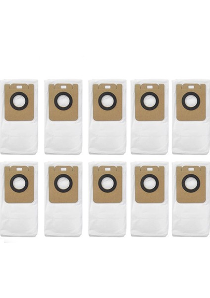 Bot D10 Plus RLS3D Elektrikli Süpürge Yedek Parça Aksesuarları Için 20 Adet Toz Torbası (Yurt Dışından)