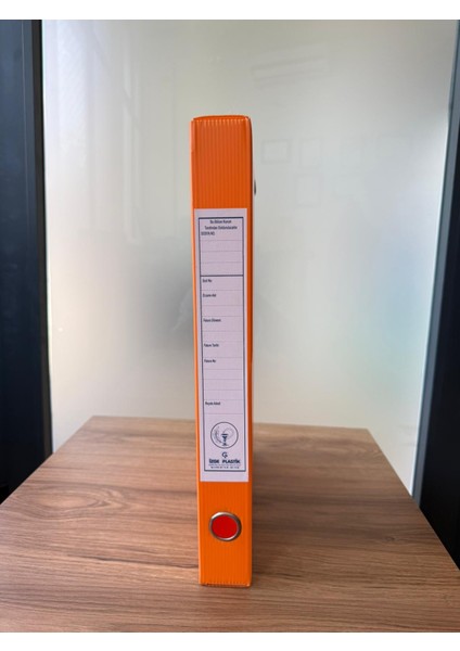 Reçete Arşiv Dosyası Turuncu 10LU Paket 40 x 29 x 5