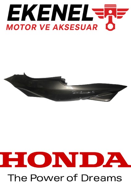 Honda PCX 125 (2014-2017) Sele Altı Sol Kapak Füme Orijinal