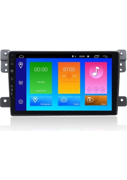 Suzuki Vitara Android 10 Carplay Özellikli Navigasyon Multimedya Ekran 2gb RAM+16GB HDD NAV-9992