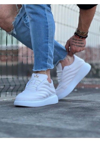 Litae TREND094 Beyaz Cilt Erkek Casual Ayakkabı