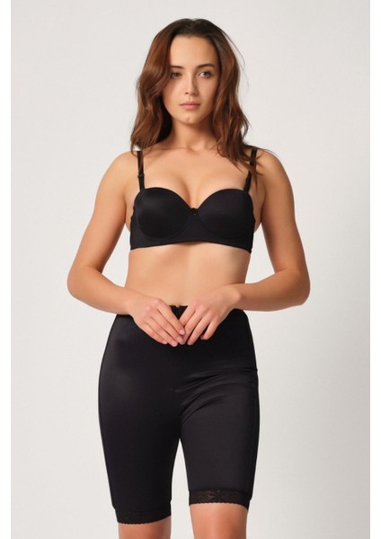 Modlive Siyah Mı Emay 2838 Basen ve Popo Büüyütücü Ferumarlı Paçalı Pop Up