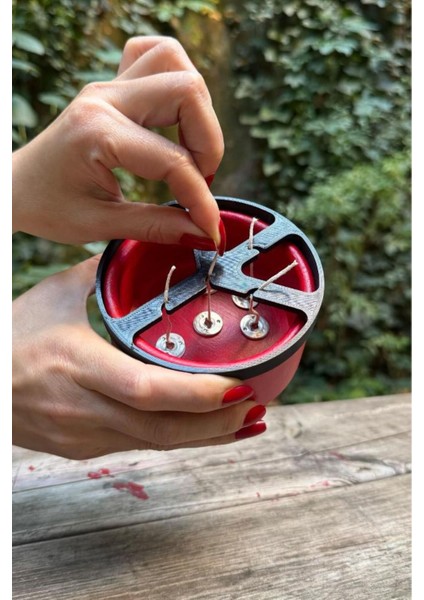 Siyah 5 Kanallı Ip Fitil Tutucu Seti, 3 Adet, Dayanıklı ve Şık Tasarım fırsatları