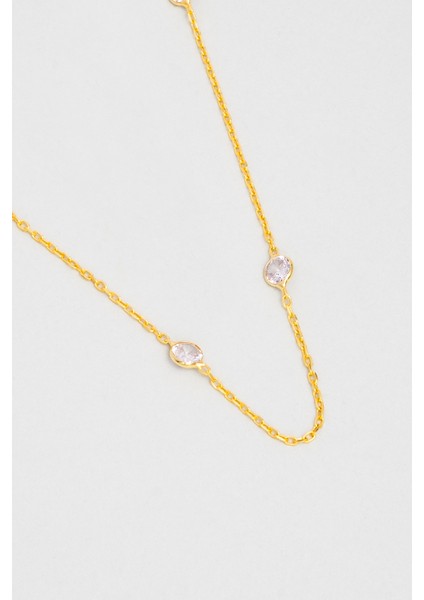 Yuvarlak Kesim 18 Ayar Sarı Altın Kaplama 57 cm Gümüş Kolye indirimleri