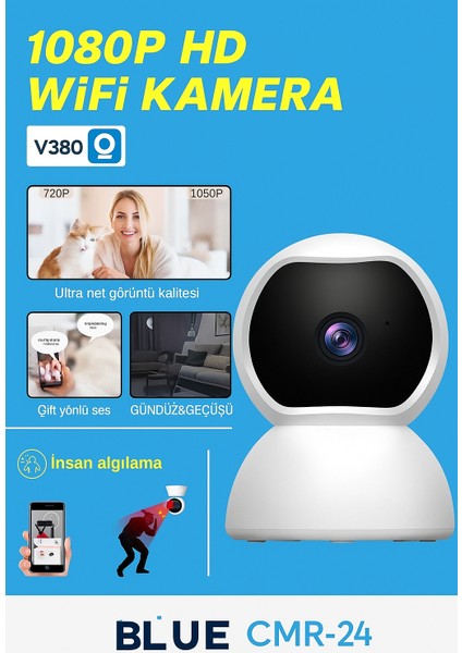 Cmr- 26 Akıllı Kamera – Uygulama ile Uzaktan Kontrol, Anlık Izleme