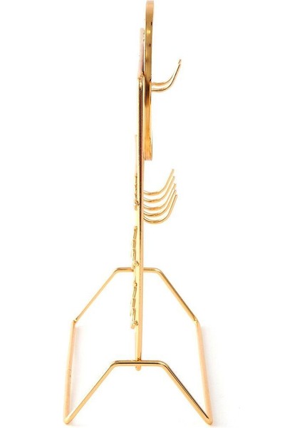 Sarı Metal Aynalı Takı Askısı, 19,5X27X10 Cm, Şık ve Kullanışlı Dekoratif Ürün fırsatları