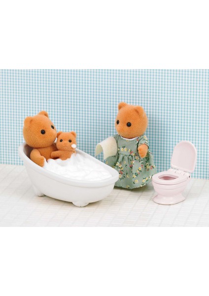 5148 Sylvanian Families Banyo ve Tuvalet Seti (Figürler Dahil Değildir) +3 Yaş