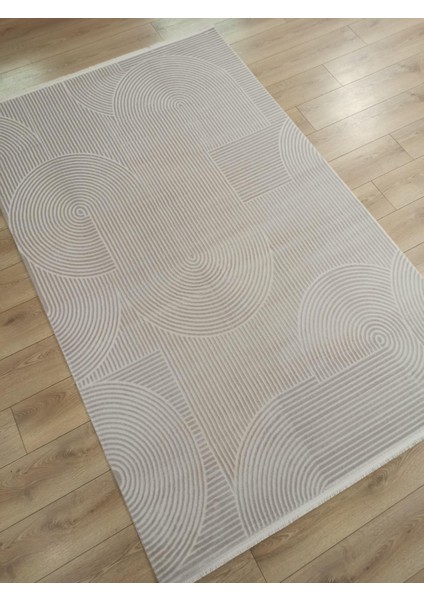 Life LF003A Krem Vizon Salon Halısı Oturma Odası Halısı modelleri