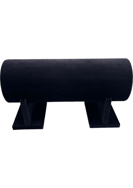 Küçük Boy Süet Kumaş Siyah Ayaklı Taç Standı, 40 cm modelleri