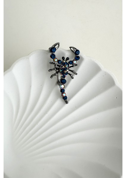 Taş Detay Akrep Burcu Broş (4cm) modelleri