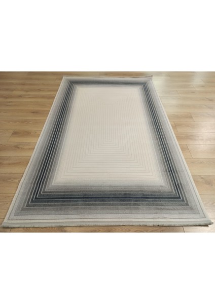 Life LF007M Krem Gri Mavi Salon Halısı Oturma Odası Halısı fiyatları