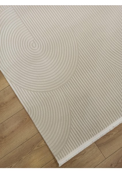 Life LF003W Krem Salon Halısı Oturma Odası Halısı