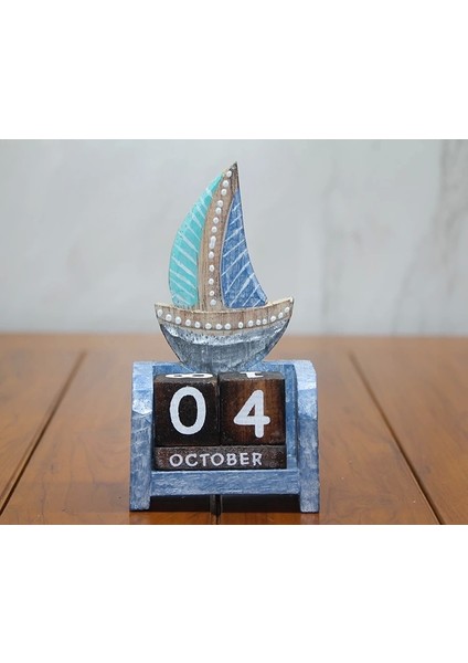 Ahşap Yelken Takvim Polos-20