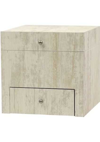 Aynalı Çok Amaçlı Takı ve Makyaj Düzenleyici, Çekmeceli ve Seperatörlü Bej fiyatları