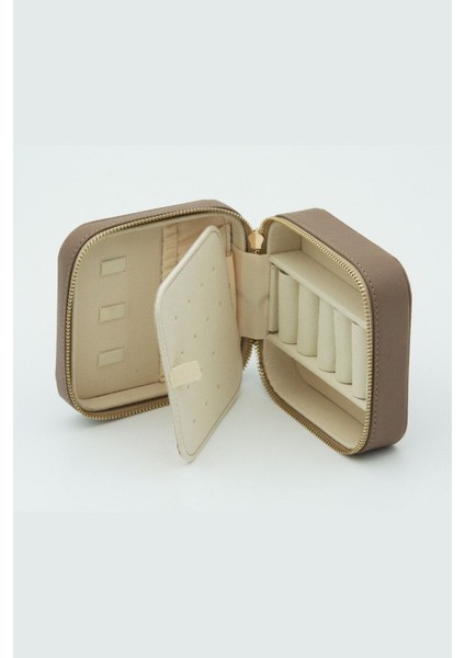 Fermuarlı Takı ve Mücevher Kutusu, Seyahat Için Şık ve Kullanışlı Organizer fırsatları