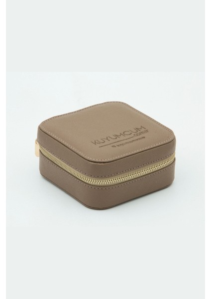 Fermuarlı Takı ve Mücevher Kutusu, Seyahat Için Şık ve Kullanışlı Organizer