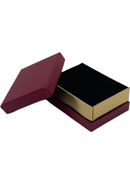 Bordo Karton Yüzük Kutusu, 10'lu Paket, Şık ve Kullanışlı Tasarım fiyatları
