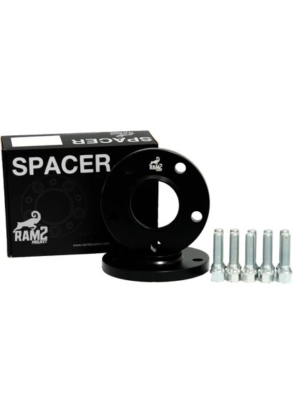 5X120 72.6mm - 15MM Siyah Spacer