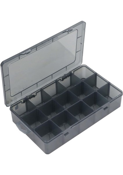 15 Bölmeli Takı Kutusu, Organizer, Ayarlanabilir, Füme Renkli, Düzenleyici fiyatları