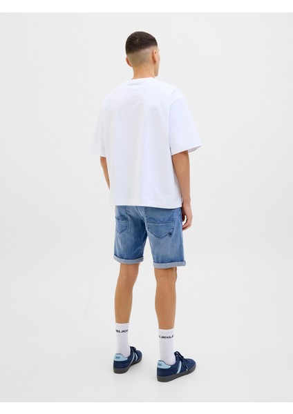 Jack Jones Erkek Likralı Kot Şort 12269608 modelleri